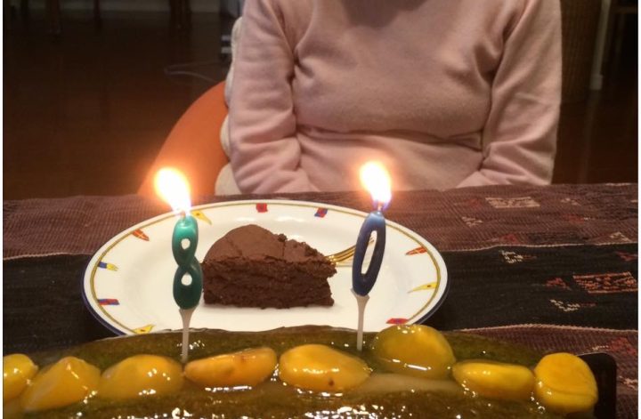 母８０歳のお誕生日