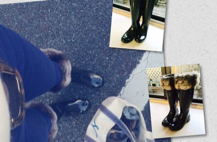 レインブーツ活用術