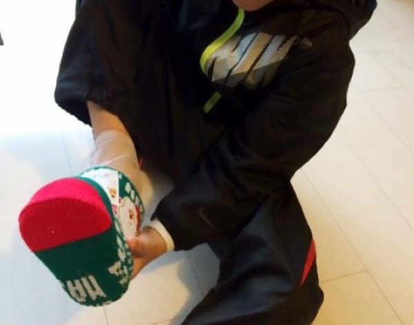 ちっちゃなクリスマスブーツ