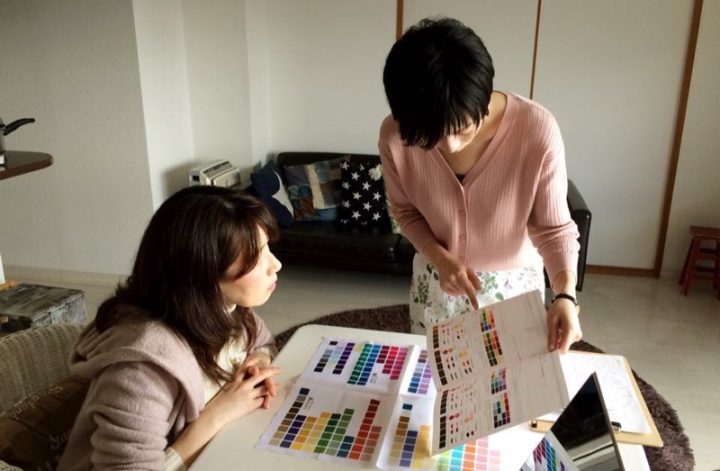 パーソナルカラー診断モニターお２人目
