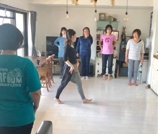 我が家でボディメイクレッスン