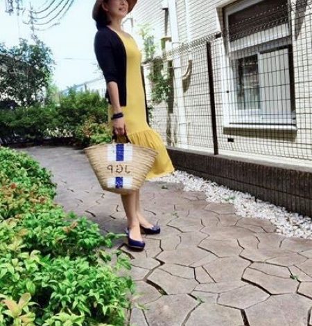 Yellow × Blueのコーディネート