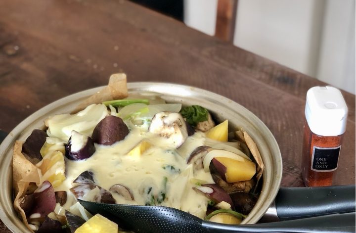 お昼はチーズタッカルビ