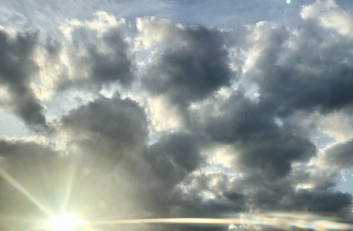 夕方の琵琶湖畔✨