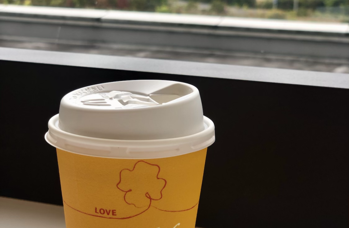Macコーヒーと琵琶湖
