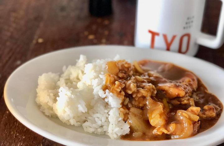 夏休み最後のランチはカレー🍛