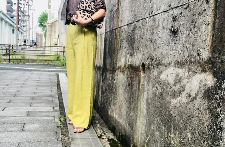 Brown🤎×Yellow💛コーデ
