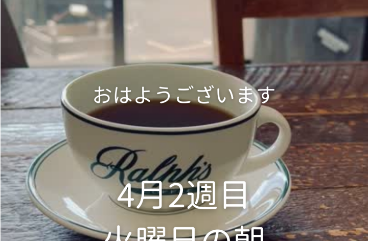 今朝の朝感謝離☀️