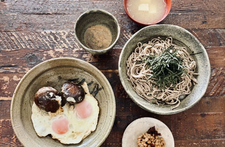 一人昼ごはん 十割そば