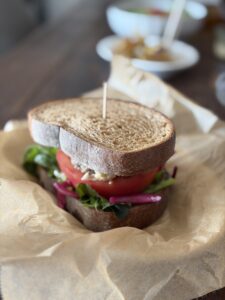 Homemade Burger Lunch