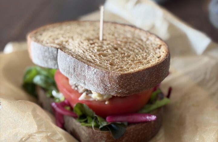 Homemade Burger Lunch